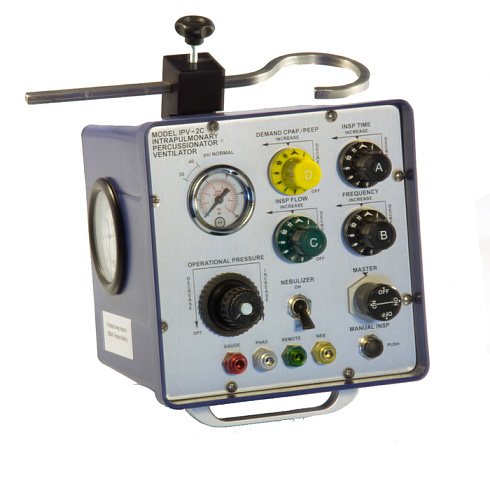Аппарат для интрапульмональной перкуссионной вентиляции легких на платформе Phasitron IPV-2C